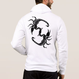 Sudadera Letra negra y blanca S - Dos Scorpions