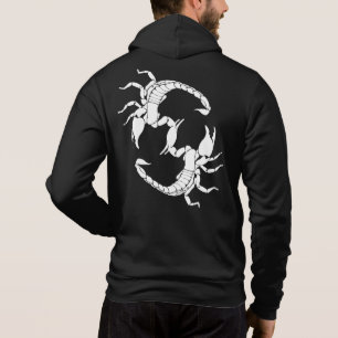 Sudadera Letra negra y blanca S - Dos Scorpions