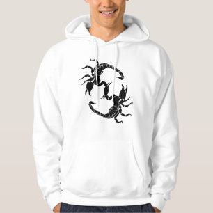 Sudadera Letra negra y blanca S - Dos Scorpions