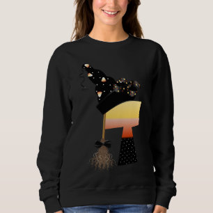 Sudadera Letra T de Monograma de Halloween