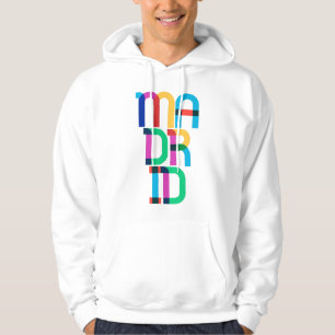 Sudadera Letras de arte pop de España en Madrid