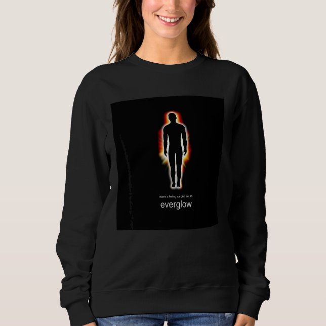 Sudadera Letras de Everglow de Cold Play (Anverso)