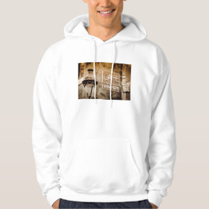 Sudadera Letrero de café sepia, París, Francia