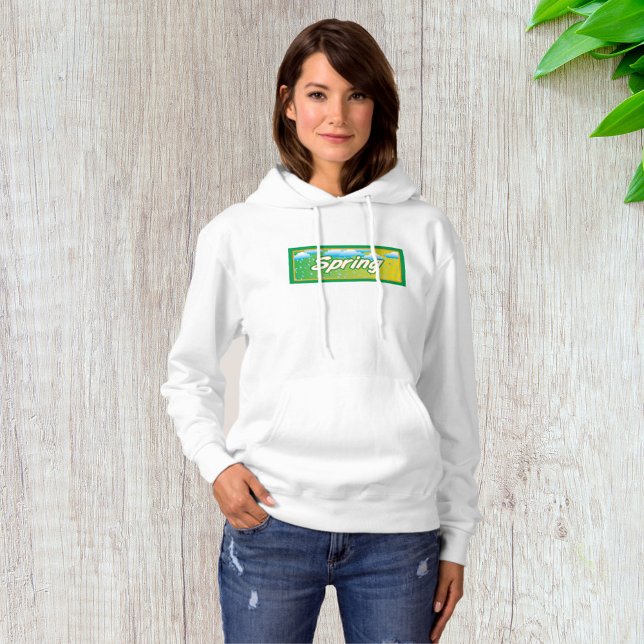 Sudadera Letrero de pancarta de primavera (Subido por el creador)