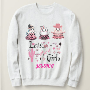Sudadera Lets Chicas fantasmas Halloween muchacha femenina