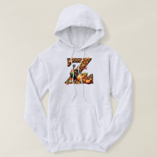 Sudadera Letter Thanksgiving turkey style 