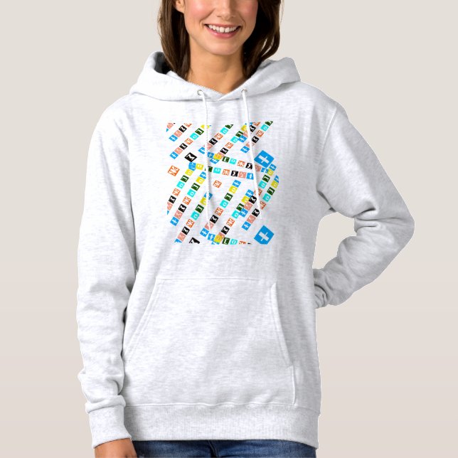 Sudadera Lettres en Tifinagh. (Anverso)