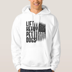 Sudadera Levanta Perros Pesados Amante Del Gimnasio Dueño D