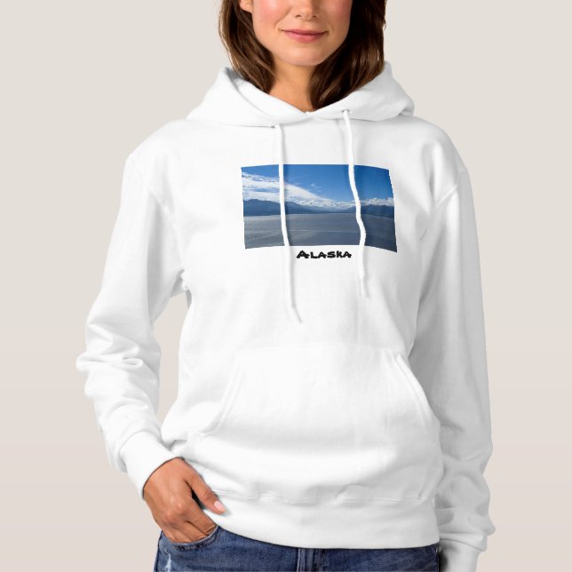 Sudadera Levantando las montañas Alaska (Anverso)