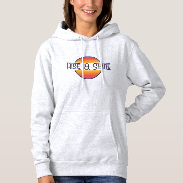 Sudadera Levantarse y brillar (Anverso)