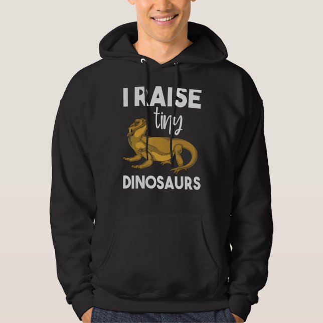 Sudadera Levanto Dinosaurios Reptiles Animal Lizard Beard (Anverso)