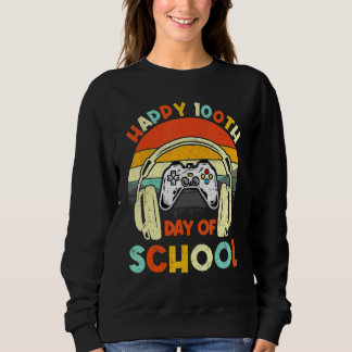 Sudadera Level 100 Days Of School Unlocked Gaming Shirts, V