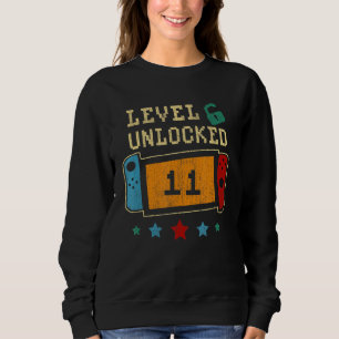 Sudadera Level 11 Desbloqueados Graciosos Video Gamer 11º c