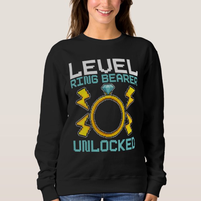 Sudadera Level Ringaber Unlocked Page Boy Video Boda G (Anverso)