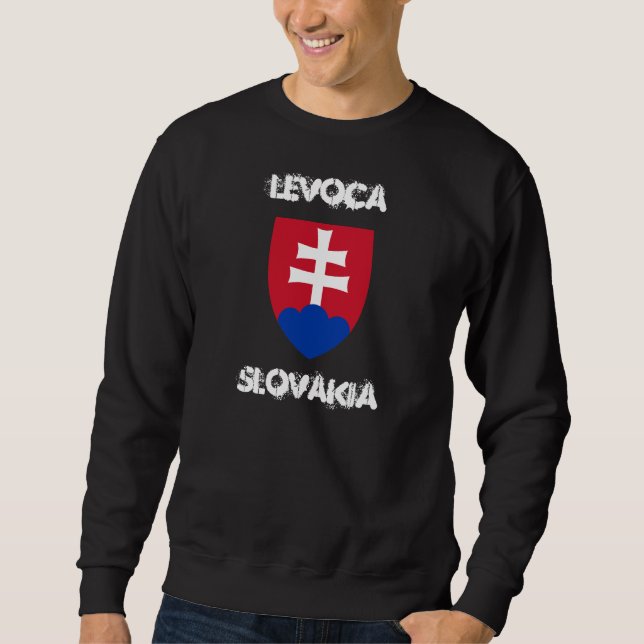 Sudadera Levoca, Eslovaquia con escudo de armas (Anverso)