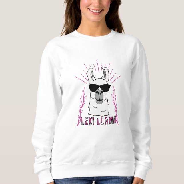 Sudadera Lexi Llama (Anverso)