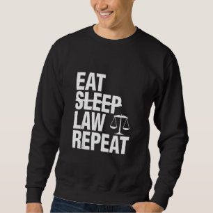 Sudadera Ley De Sueño Comido Repite Camisas De Tee Escala D