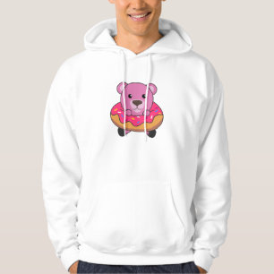 Sudadera Ley del oso rosa dulce Donut Bärchen dulce rosa