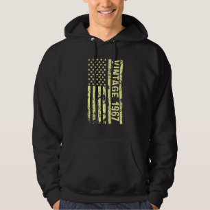 Sudadera Leyenda Bandera Vintage Us Desde 1967 Para Hombres