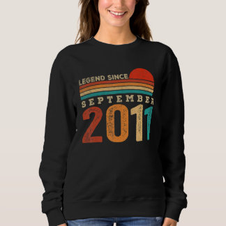 Sudadera Leyenda de 11 años desde el cumpleaños número 11 d