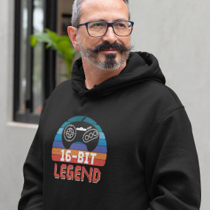 Sudadera Leyenda de 16 bits - Videojuego retro