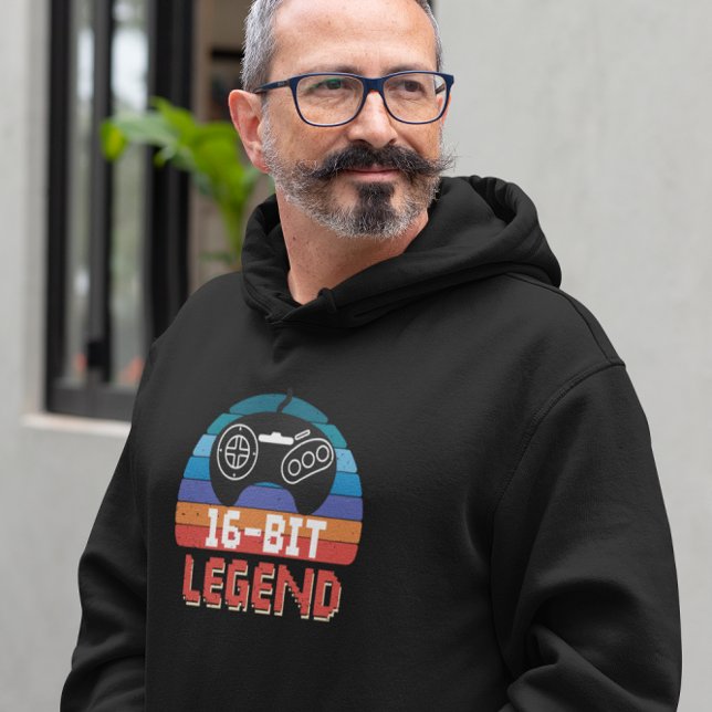 Sudadera Leyenda de 16 bits - Videojuego retro (Subido por el creador)