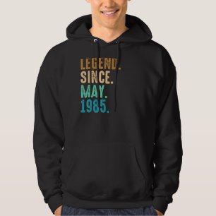 Sudadera Leyenda de 37 años desde mayo de 1985