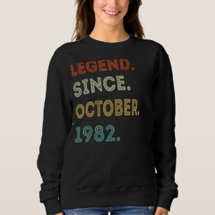 Sudadera Leyenda de 40 años desde octubre de 1982