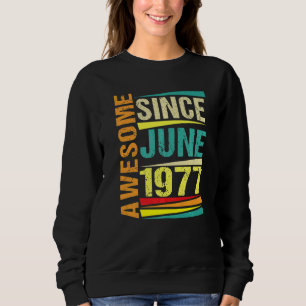 Sudadera Leyenda de 45 años desde junio de 1977