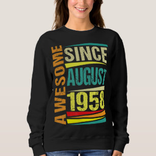 Sudadera Leyenda de 64 años desde agosto de 1958 64º nacimi