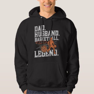 Sudadera Leyenda de baloncesto de papá esposo T-S
