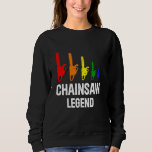 Sudadera Leyenda de Chainsaw - Lumberjack Chainsaw Lumberm 
