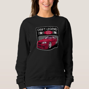 Sudadera Leyenda de deriva — Hobb de deportes de motor de D