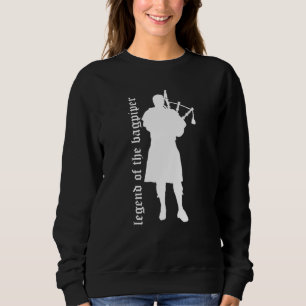 Sudadera Leyenda De Evolución Del Bagpiper