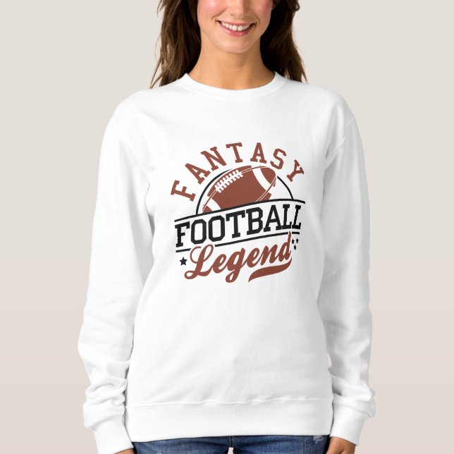 Sudadera Leyenda de Fantasy Football (Anverso)