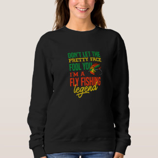 Sudadera Leyenda de la pesca con mosca pescador pescador pe
