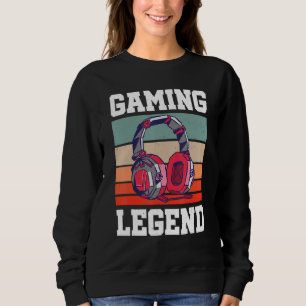 Sudadera Leyenda de los Videojuegos Reproductor de Videojue