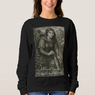 Sudadera Leyenda de Matilde de Canossa y la trucha