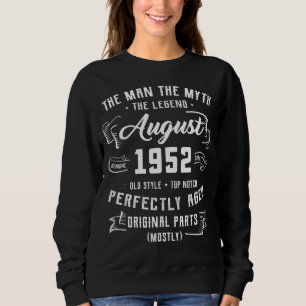 Sudadera Leyenda de Mitos del Hombre de los Hombres Agosto