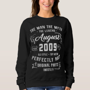 Sudadera Leyenda de Mitos del Hombre de los Hombres Agosto