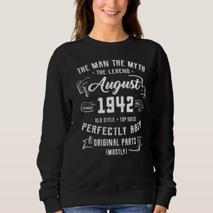 Sudadera Leyenda de Mitos del Hombre de los Hombres Agosto