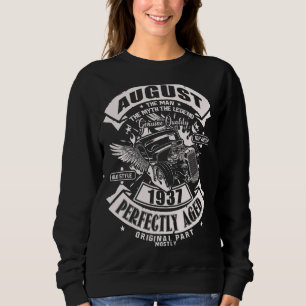Sudadera Leyenda de Mitos del Hombre de los Hombres Agosto