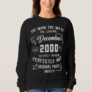 Sudadera Leyenda de Mitos del Hombre de los Hombres Diciemb
