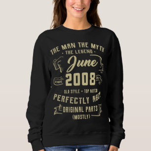 Sudadera Leyenda de Mitos del Hombre de los Hombres Junio 2