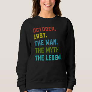 Sudadera Leyenda de Mitos del Hombre de los Hombres Octubre