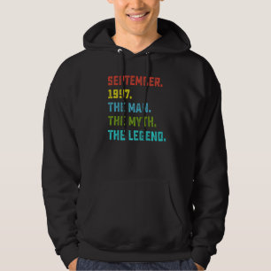 Sudadera Leyenda de Mitos del Hombre de los Hombres Septiem