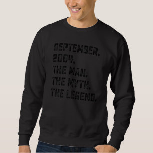Sudadera Leyenda de Mitos del Hombre de los Hombres Septiem