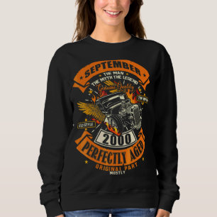 Sudadera Leyenda de Mitos del Hombre de los Hombres Septiem