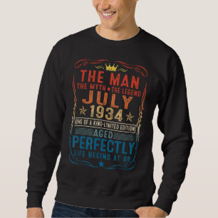 Sudadera Leyenda de Mitos del Hombre Julio de 1934 88º cump