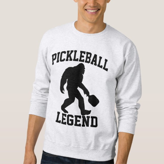 Sudadera Leyenda de pellebol Funny Bigfoot (Anverso)